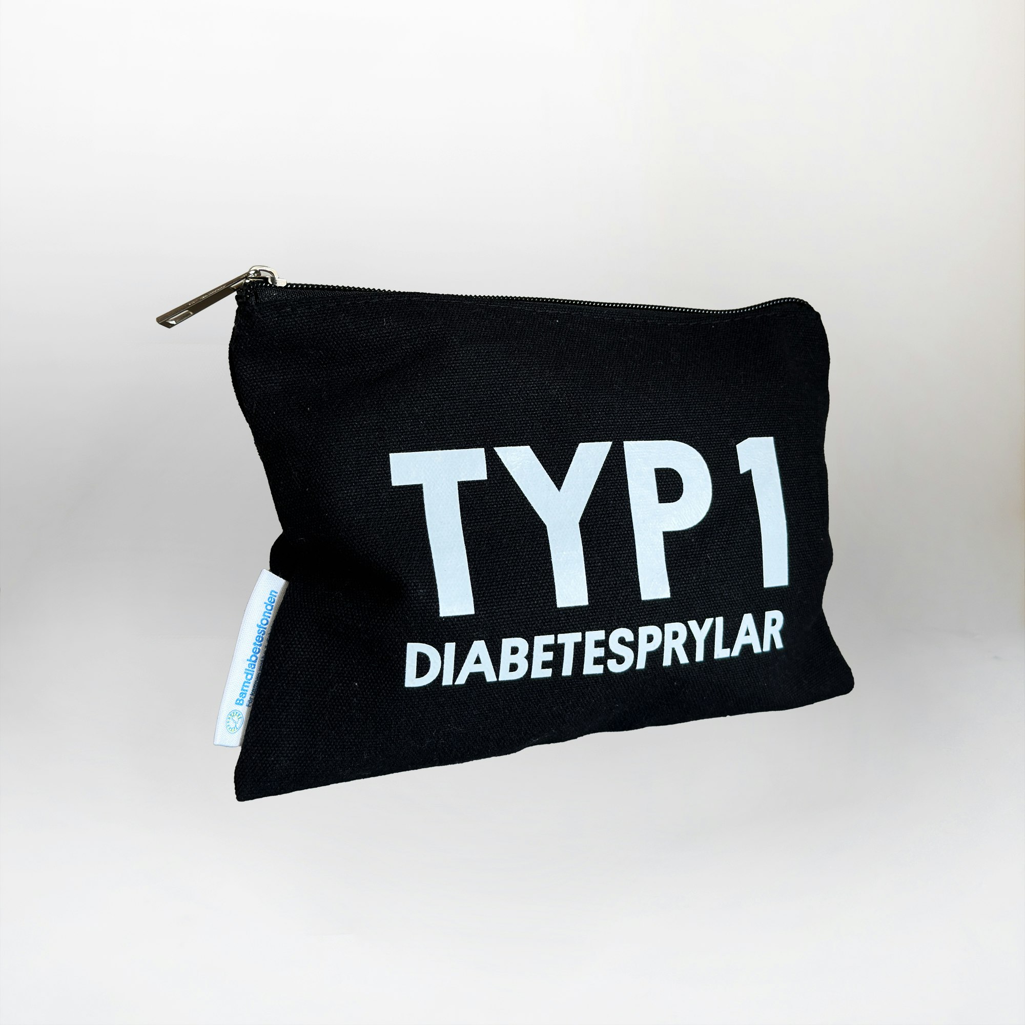 Typ 1-diabetesprylar svart