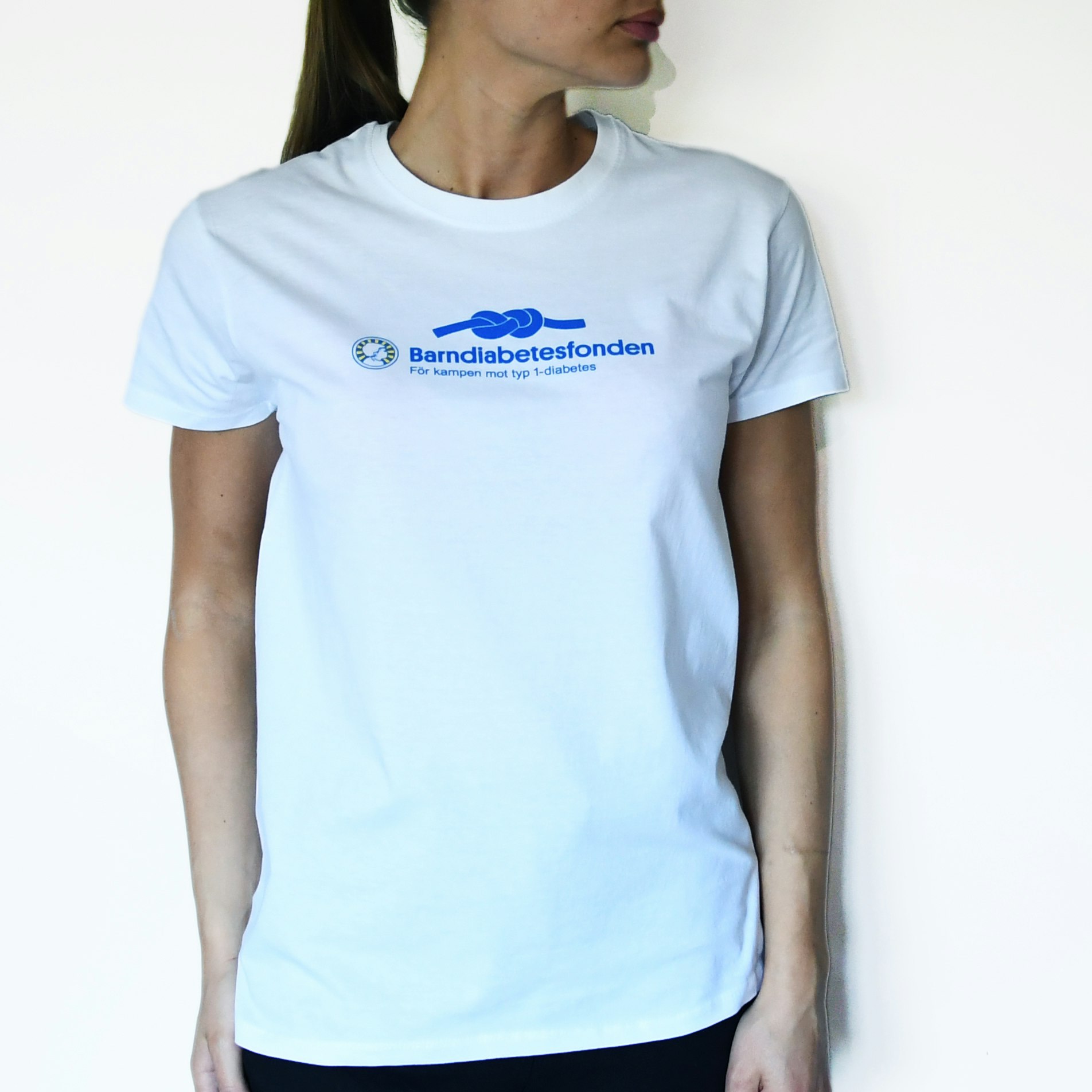 Barndiabetesfondens vita T-shirts Unisex