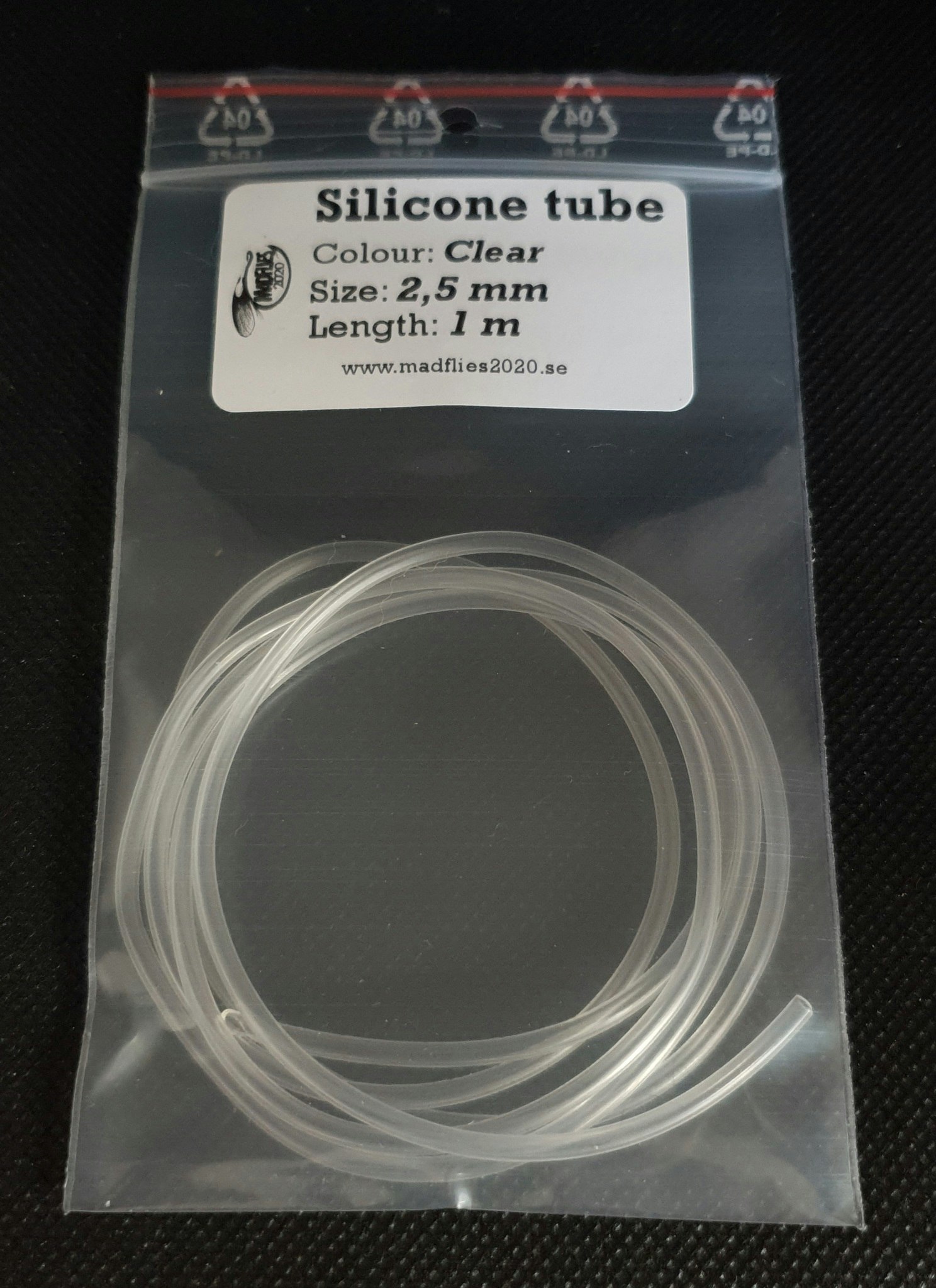Silicone tubes for tube flies