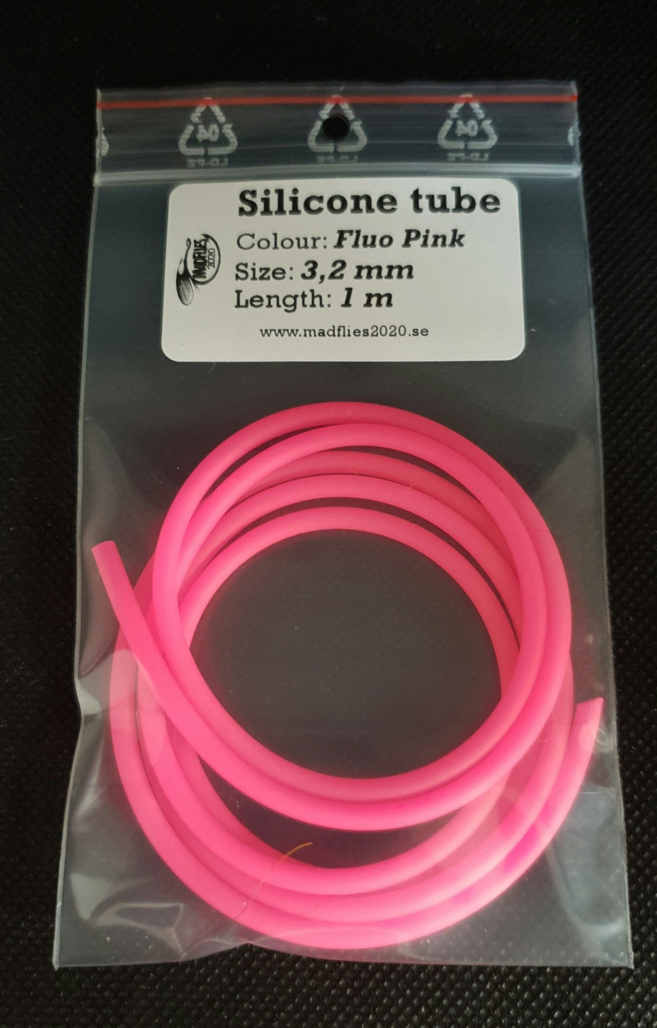 Silicone tubes for tube flies