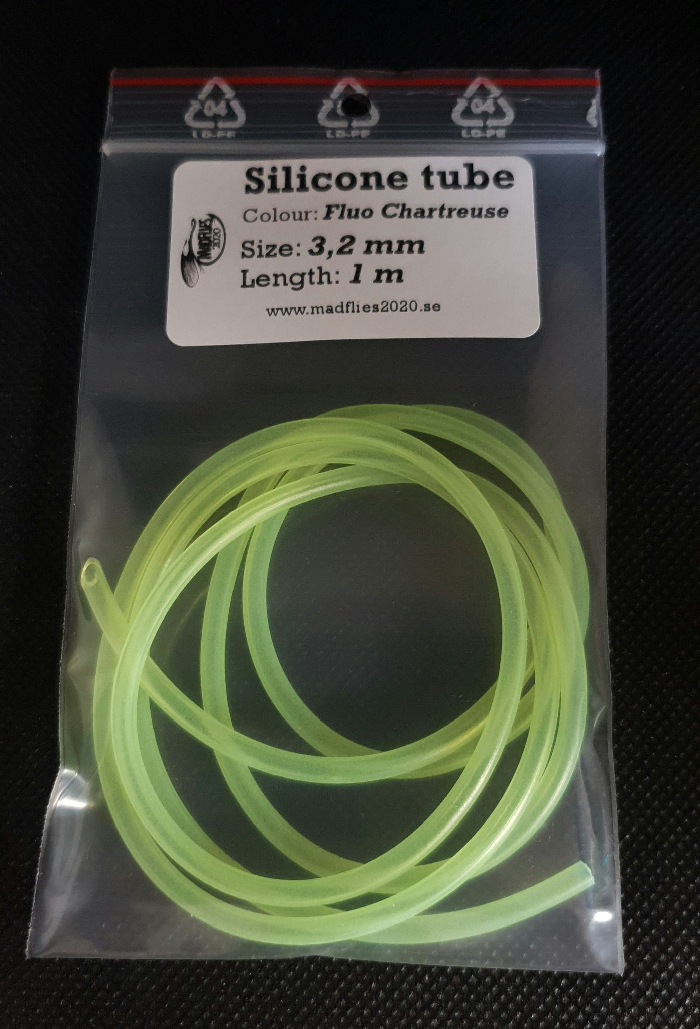 Silicone tubes for tube flies