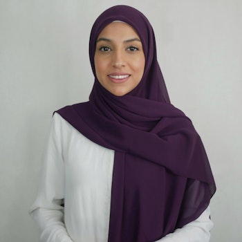 Kvadratisk Hijab- Chiffong 140x140cm