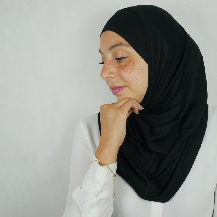 Amira hijab - Jersey bomull