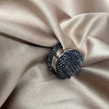 Hijab magnet - svart/silver