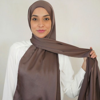Jasmina - 2in1 Hijab - Mocha