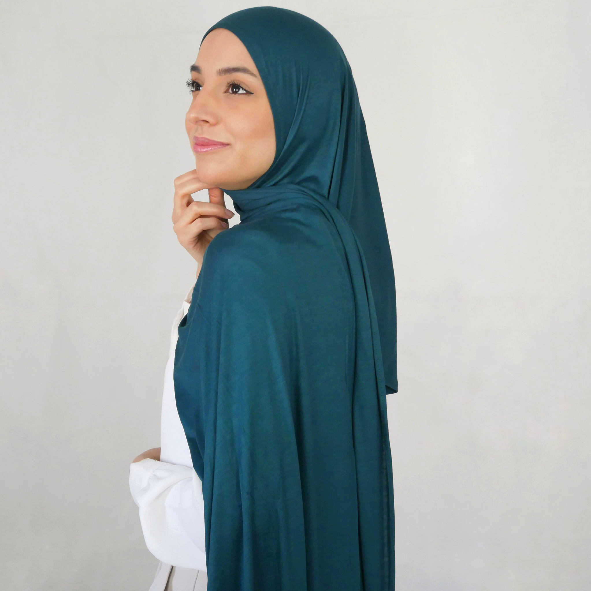 INSTANT JERSEY HIJAB - Forest
