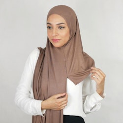 INSTANT JERSEY HIJAB - Cappuccino
