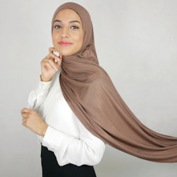 INSTANT JERSEY HIJAB - Cappuccino