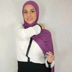 INSTANT JERSEY HIJAB - Orchid