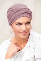 Beanie med loop sjal