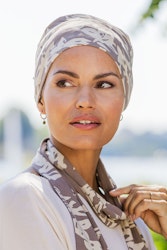 Turban med scarf