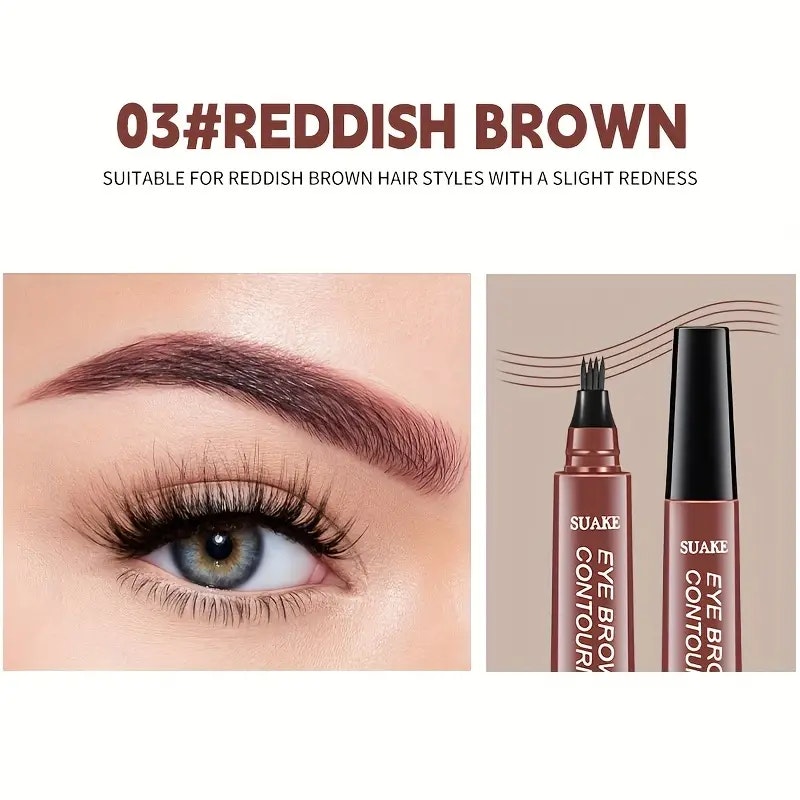Ögonbrynspenna med microblading effekt