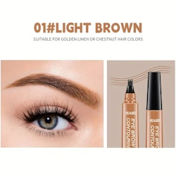 Ögonbrynspenna med microblading effekt