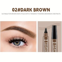 Ögonbrynspenna med microblading effekt