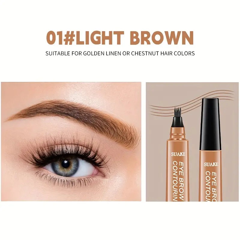 Ögonbrynspenna med microblading effekt