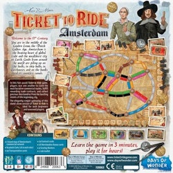 Ticket to Ride Amsterdam Nordic