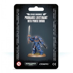 primaris lieutenant with power sword