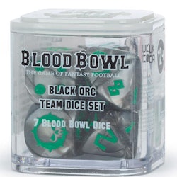 BLOOD BOWL BLACK ORC TEAM  DICE SET