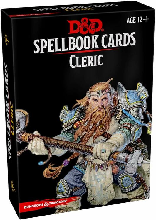 D&D 5th Spell Deck Cleric
