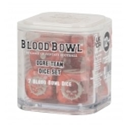 Blood Bowl Khorne Team Dice Set