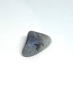 Grå Agat - Trumlad - 1 sten - 5 gram - Kvalitet AA