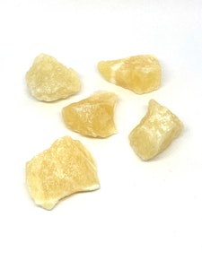 Orange Kalcit/Kalkspat - 1 Rå sten - 30-34 gram - Vi väljer sten