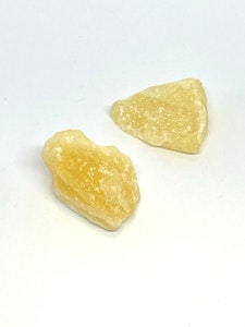 Orange Kalcit/Kalkspat - 1 Rå sten - 15-19 gram - Vi väljer sten