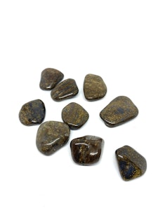 Bronsit - 1 Trumlad sten - 8-10 gram - Vi väljer sten
