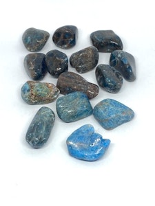Apatit - 1 Trumlad sten - 10-12 gram - Kvalitet B/C - Vi väljer sten