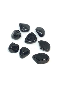 Turmalin Svart/Schörl - 1 Trumlad sten - Kvalitet AA - 4-5 gram - Vi väljer sten