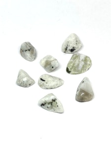 Månsten - 1 Trumlad sten - Kvalitet B - 4-6 gram - Vi väljer sten