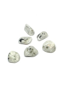 Månsten - 1 Trumlad sten - Kvalitet B - 7-9 gram - Vi väljer sten