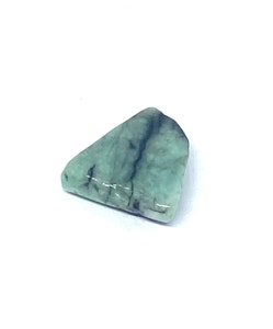 Smaragd - Trumlad - Kvalitet AA - 1 sten - 4 gram