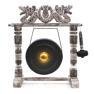 Gong in Stand - Small - Svart