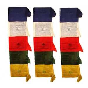 Tibetansk Böneflagga - Vertikal