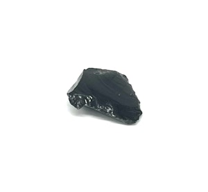 Svart Obsidian - Rå - 1 sten - 26 gram