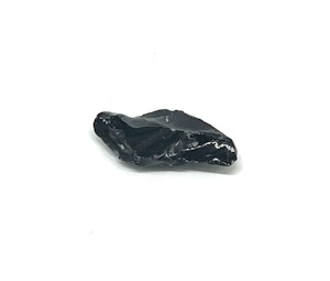 Svart Obsidian - Rå - 1 sten - 22 gram