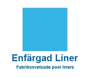 Enfärgad pool liner - Linerspecialisten - Byta Pool liner?