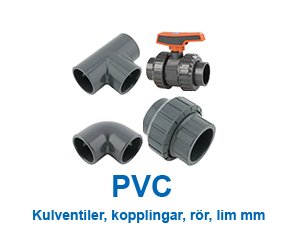 PVC kopplingar & rör - Linerspecialisten - Byta Pool liner?