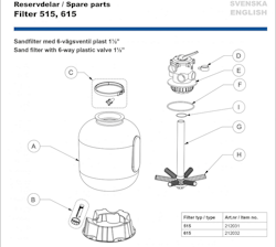 630361 - Tank, 615-filter Pahlén