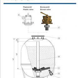 630409 -  Avtappningsplugg kpl. utv del – Filter 525-905 Pahlén