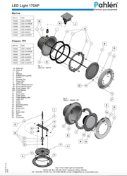 633321 - LED-lampa 170AP-60CW (1st) - (Nr: C 15)