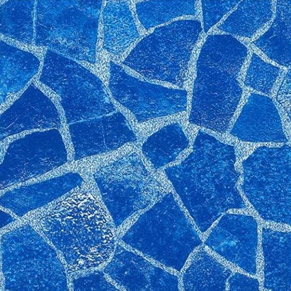 Detta är en bild på en Pool liner med mönster Blå Carrara. När du ska byta pool liner.