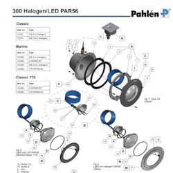 Lampa PAR56 Halogen