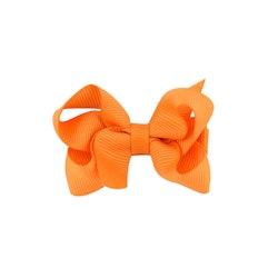 Hårklämma - Mini Bow Orange