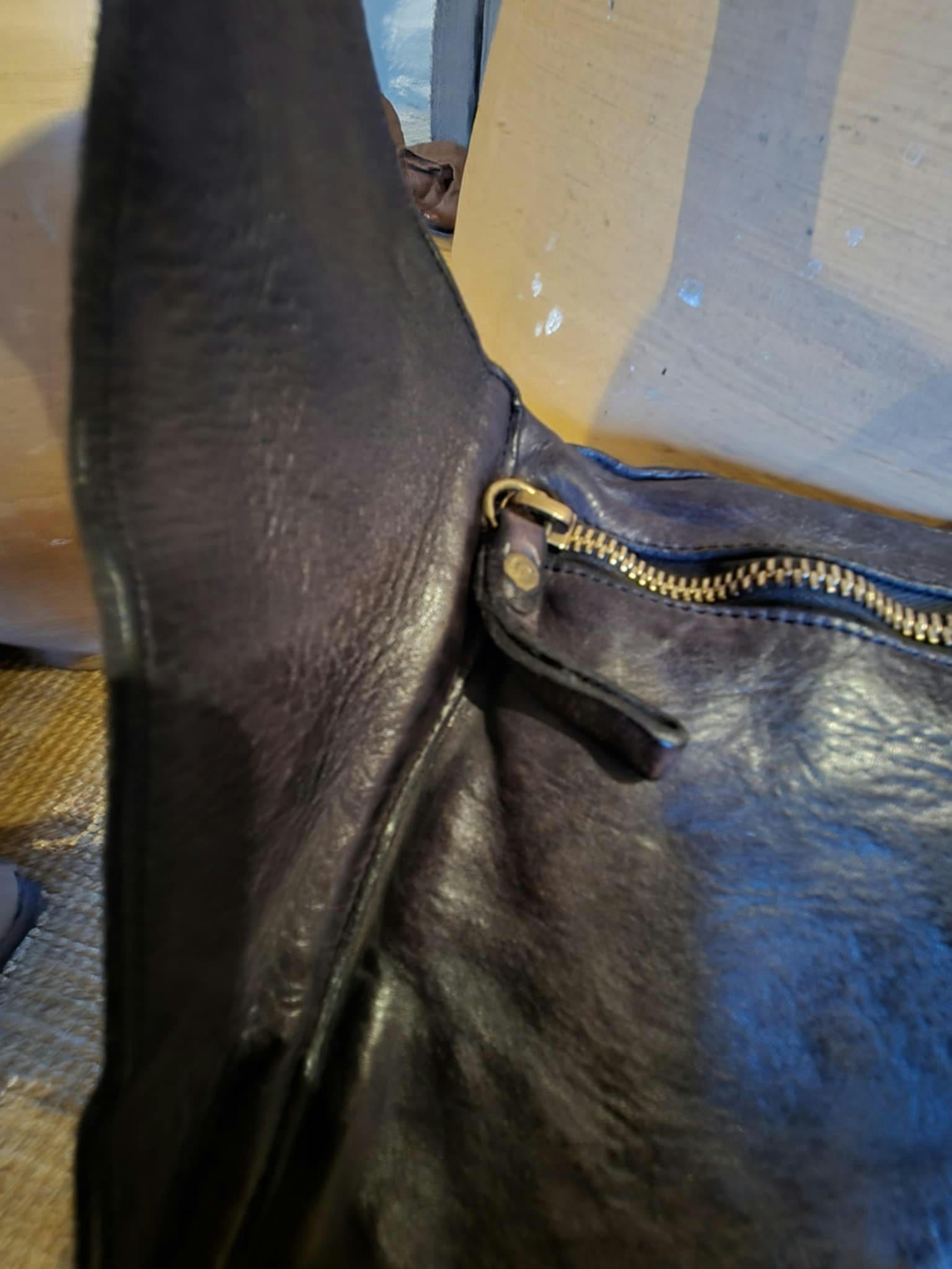 Beltbag stor grå/svart