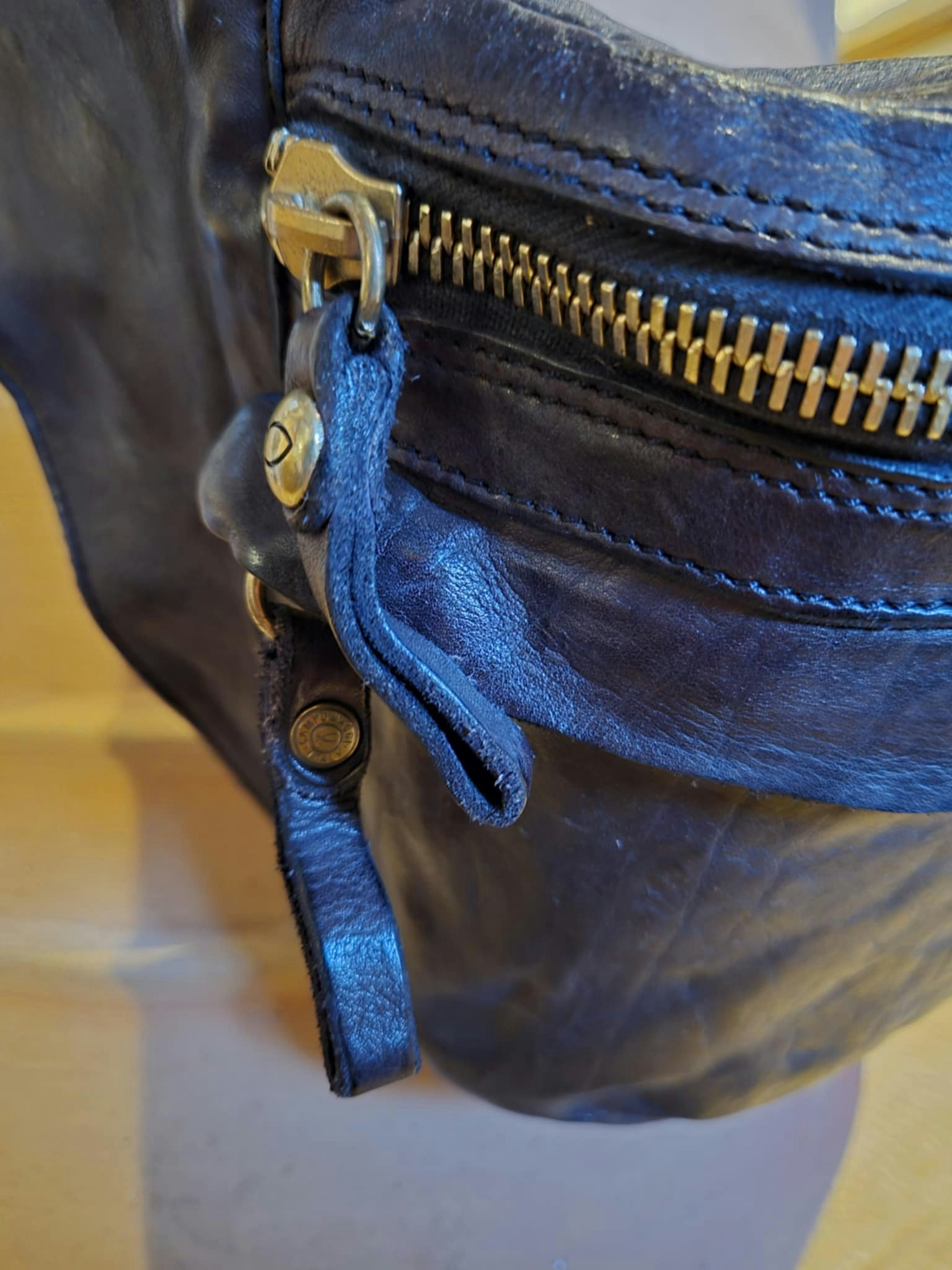 Beltbag stor grå/svart