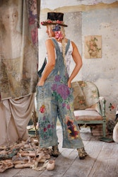 Night Garden Benjamin Wide Leg Overalls