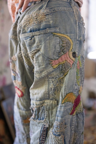 Belle Le Vie Miner Denims | Color: Faded Indigo