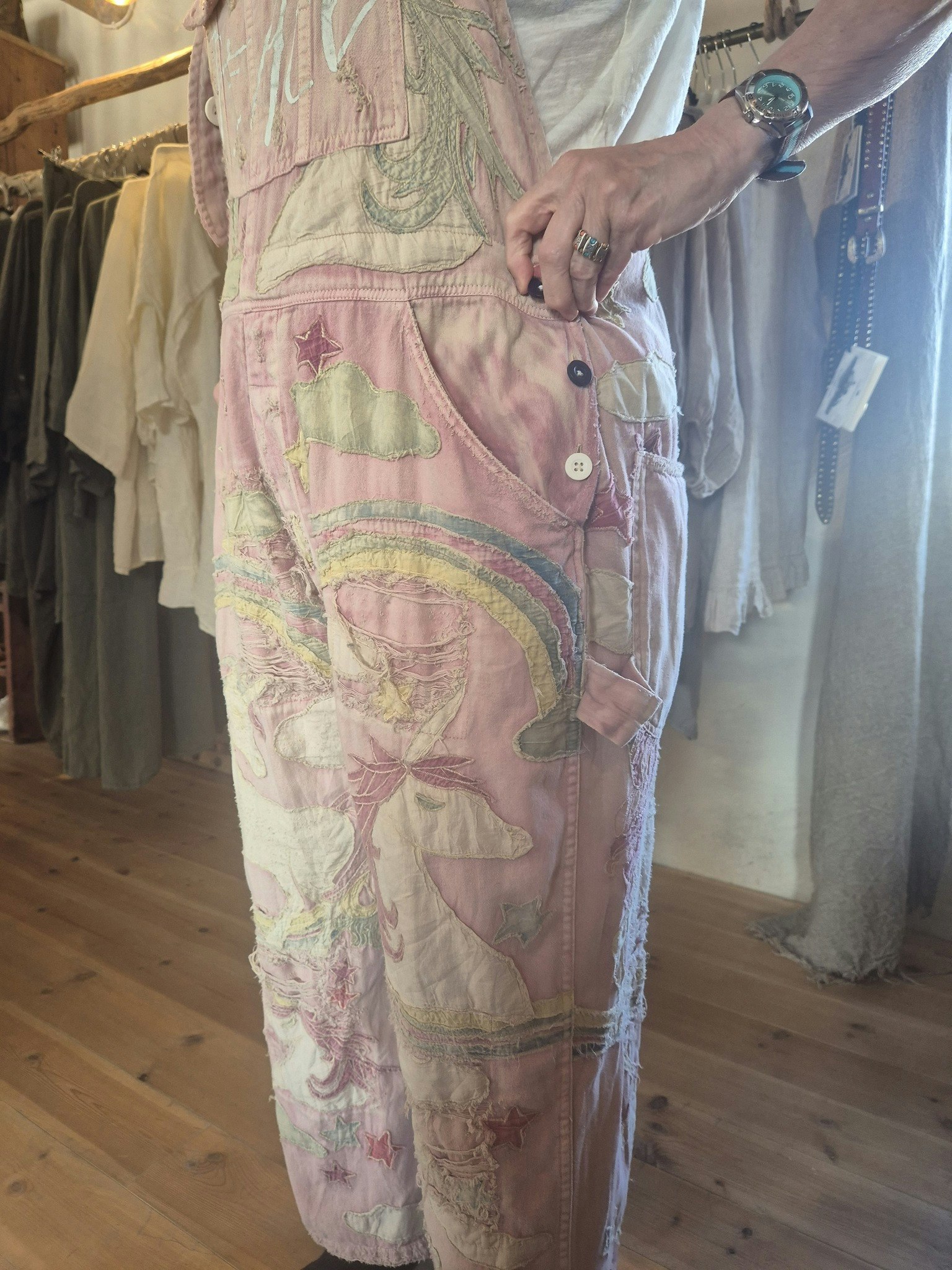 Unicorn overalls